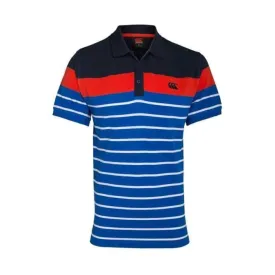 Canterbury Men's Contrast Stripe Polo Shirt Size Medium Only