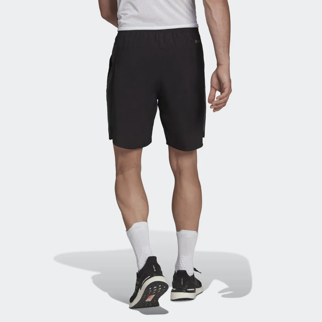 adidas Run Icons Full Reflective 3-Stripes Men's Shorts