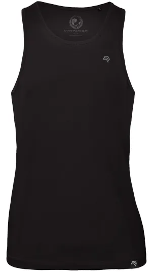 BAC TM072 ― Herren Bio-Baumwolle Tank Top - Schwarz