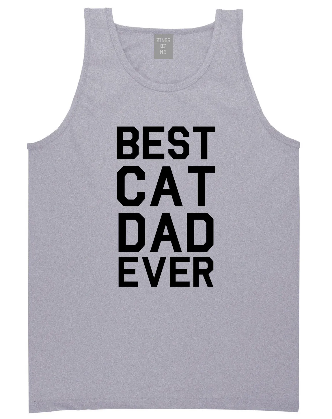 Best Cat Dad Ever Mens Tank Top Shirt