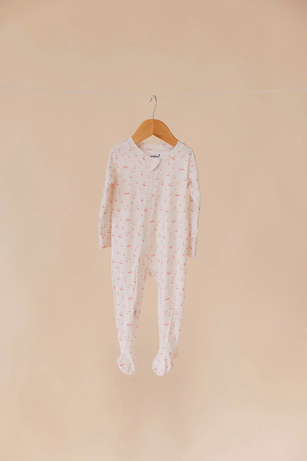 Cerise - CloudBlend™ Footed Pajamas