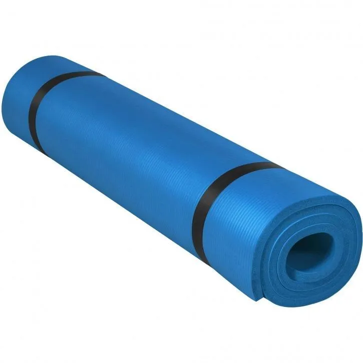 Deluxe NBR Yoga Mat XL Royal 190x100x1.5cm