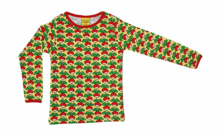 DUNS Long Sleeved T-shirt Adult - Radish Banana