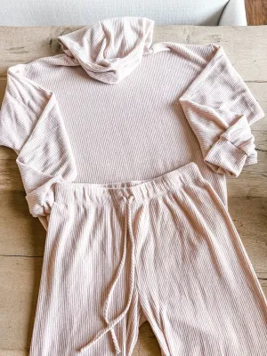 Dusty Pink 2 piece lounger set