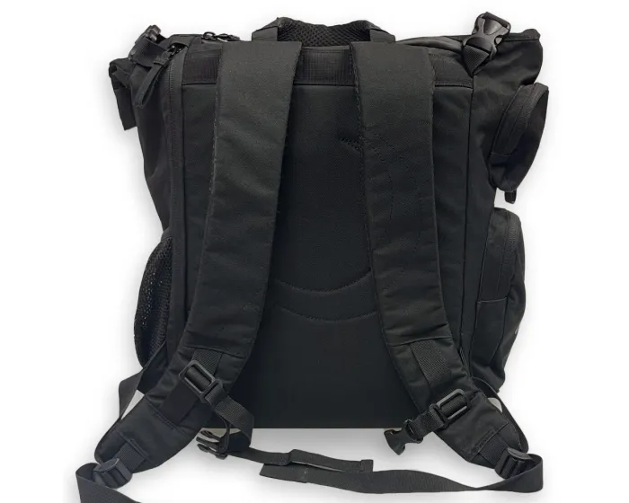 Ground Control Rolltop Backpack - Black