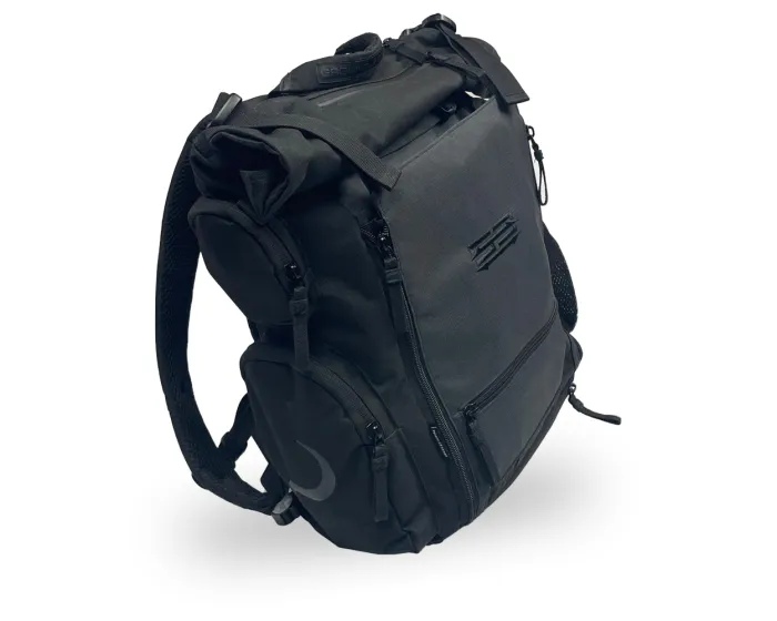 Ground Control Rolltop Backpack - Black