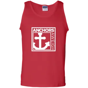 “Know Your Boat” – Anchor - White on 100% Cotton Tank Top