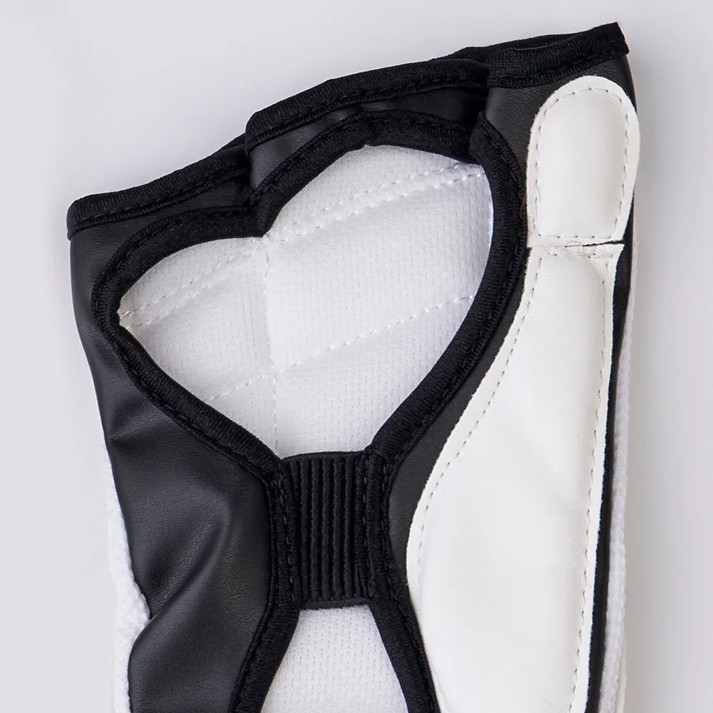 MAR-035B | WT Approved Black & White Taekwondo Foot Guard