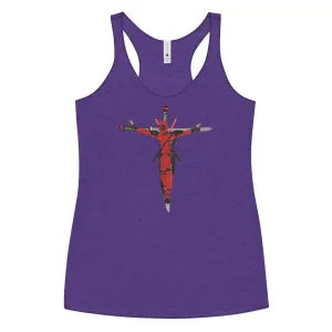 Marvel Jesus Women's Racerback Tank