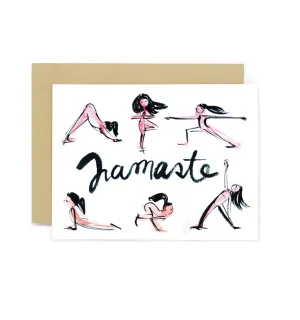 Namaste Greeting Card