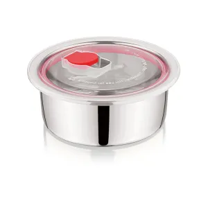 NanoNine Vacuu Tight 900 ml Regular Single Wall Stainless Steel Container.