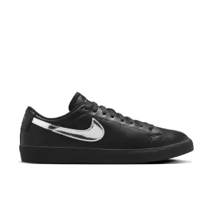 Nike SB Zoom Blazer Low Dancer Skateboards Edition - Black/Metallic Silver Skate Shoes