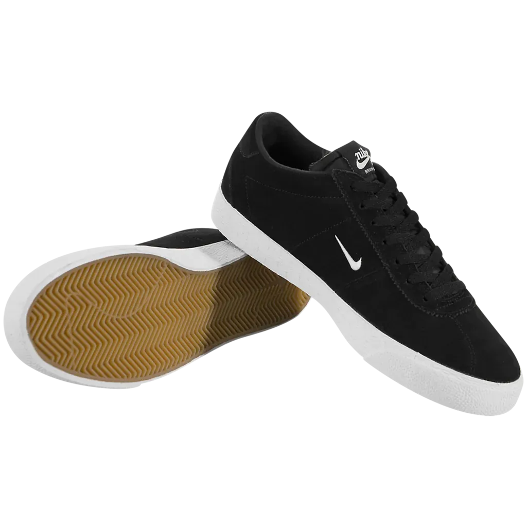 Nike Shoes SB Zoom Bruin - Black/Gum Light Brown-White