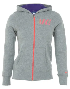 Nike  Ya76 Glam Boyfriend Fullzip Hoodie  Big Kids Style : 622120