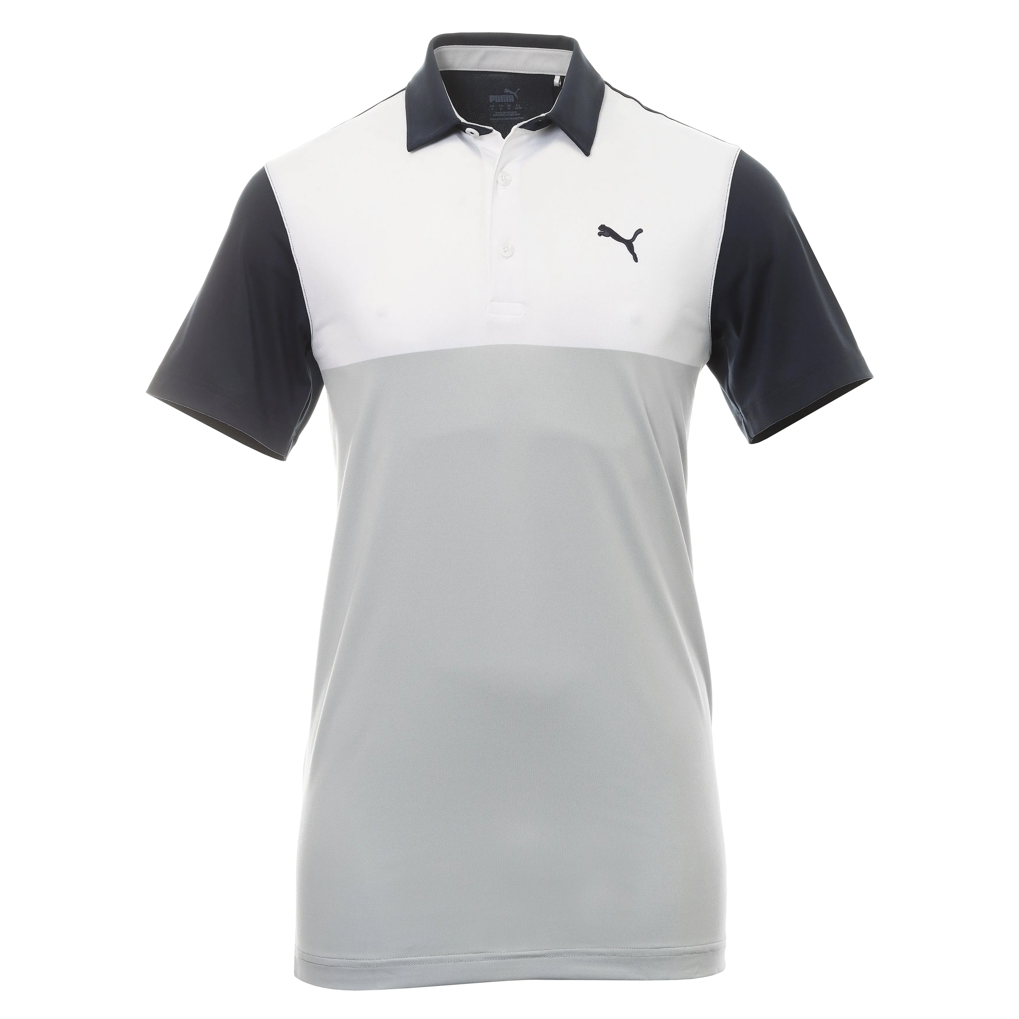 Puma Golf Colour Block Polo Shirt