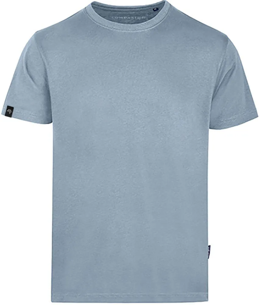 RMH 0101 ― Herren Luxury Bio-Baumwolle T-Shirt - Sky Blau