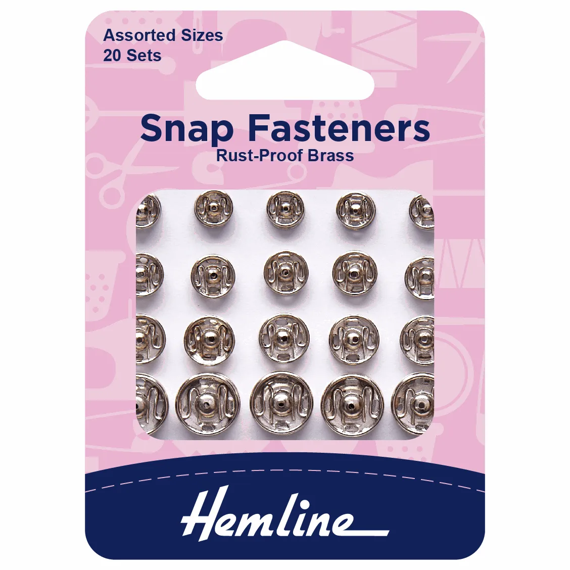 Snap Fasteners - Sew On