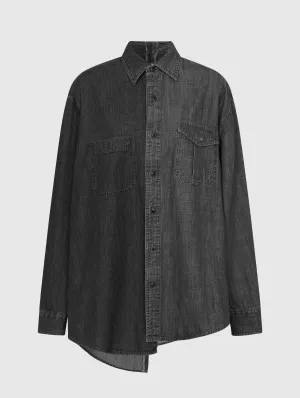 The Charcoal Grey Denim Shirt