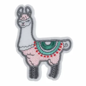 Trimits Iron-On/Sew On Motif Patch - Llama