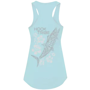 Women's Kingfish Flower Tank Top